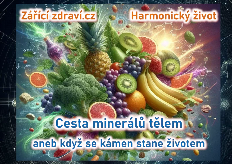 Cesta minerálů tělem, eKniha, e-book 2 Mineraly